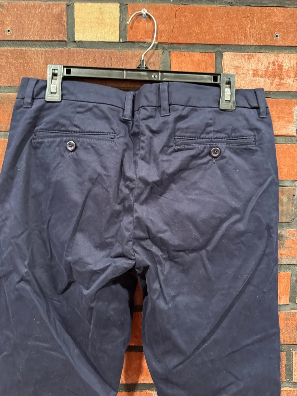 Quince Navy Pants